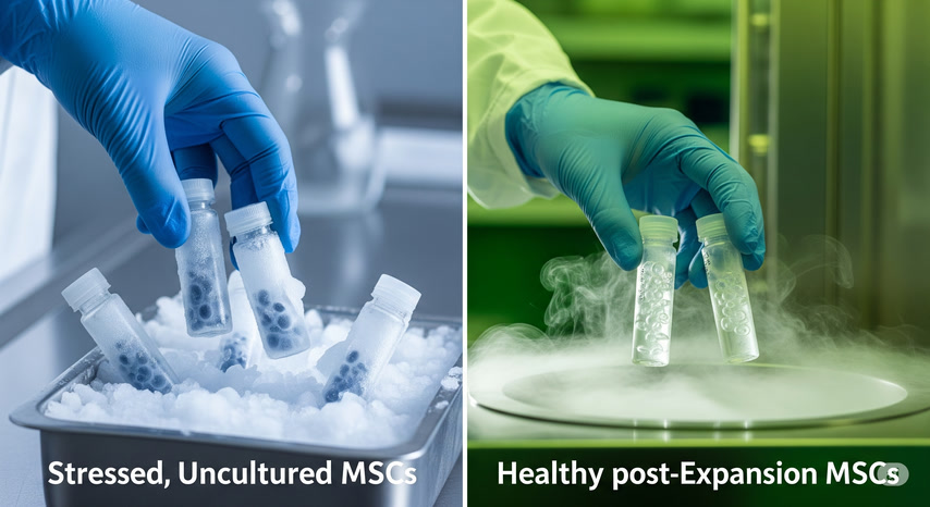 Cryopreserving After Expansion: A Tactical Edge